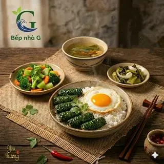 Hình ảnh [ MIX ] CƠM CHẢ LÁ LỐT + ĐẬU PHỤ SỐT CÀ CHUA