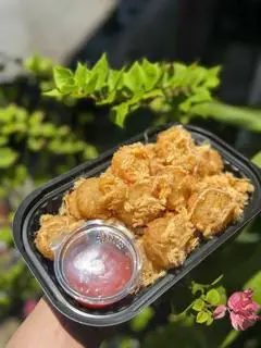 Hình ảnh Xôi phồng chiên lớn