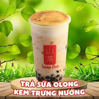 Hình ảnh Trà Sữa Olong Kem Trứng Nướng (L)