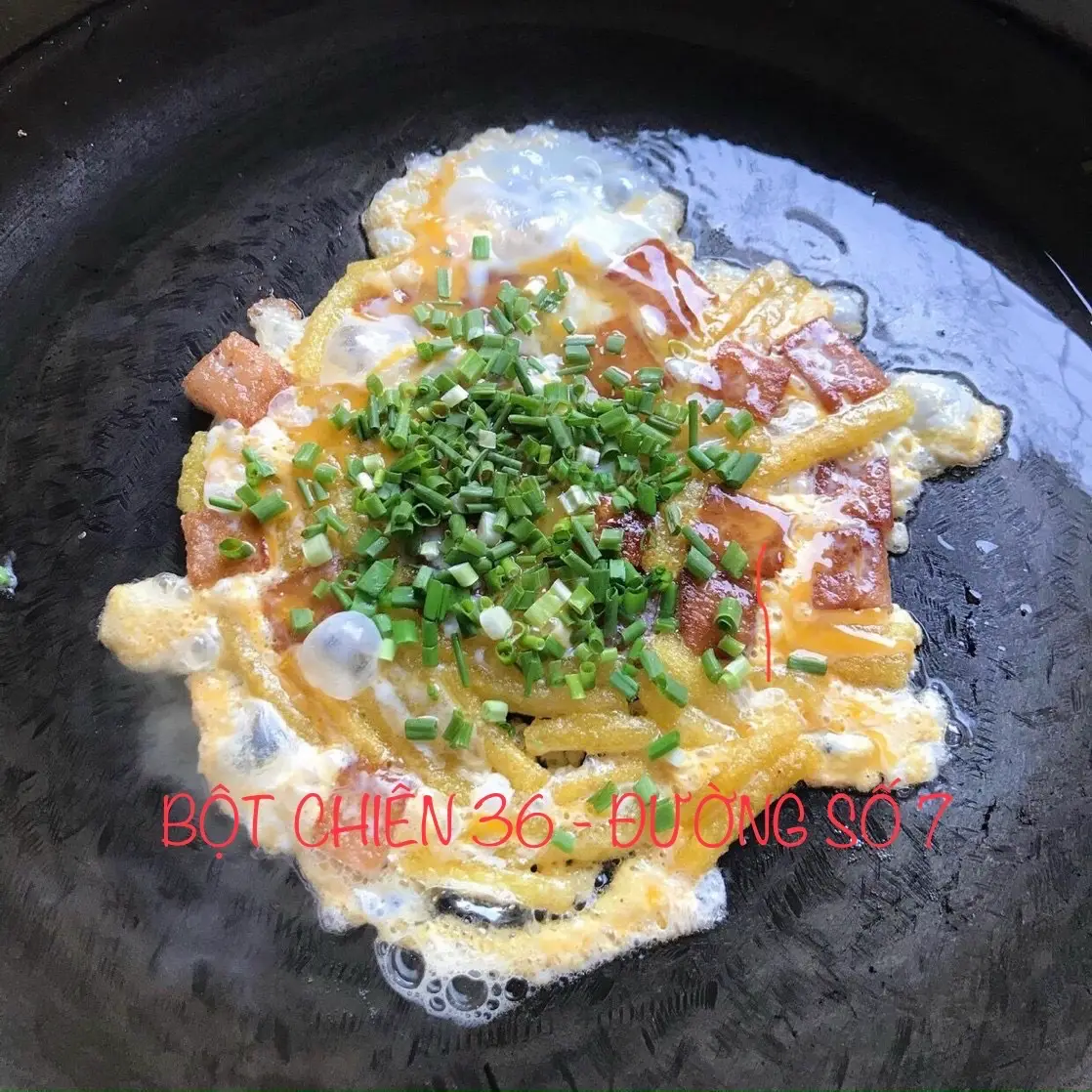 Hình ảnh Nui Bột Chiên 1 Trứng (Cay)