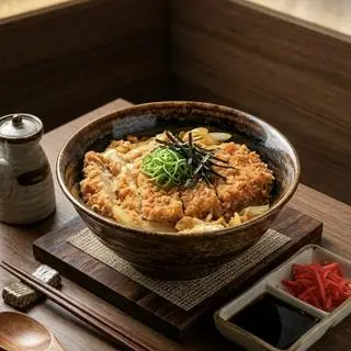 Hình ảnh Tô cơm gà chiên xù - Tori katsudon