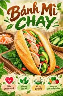 Hình ảnh Bánh Mì Chay