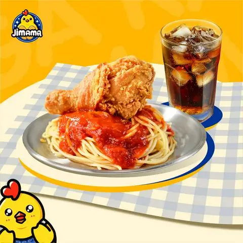 Hình ảnh Combo Mỳ Ý Đùi Gà Giòn