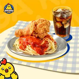 Hình ảnh Combo Mỳ Ý Đùi Gà Giòn