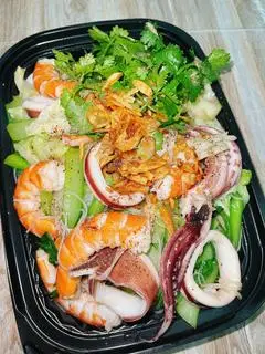 Hình ảnh Bún gạo xào bò trứng