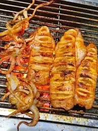 Hình ảnh mực nướng sa tế