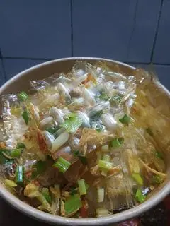 Hình ảnh bánh tráng mở hành 