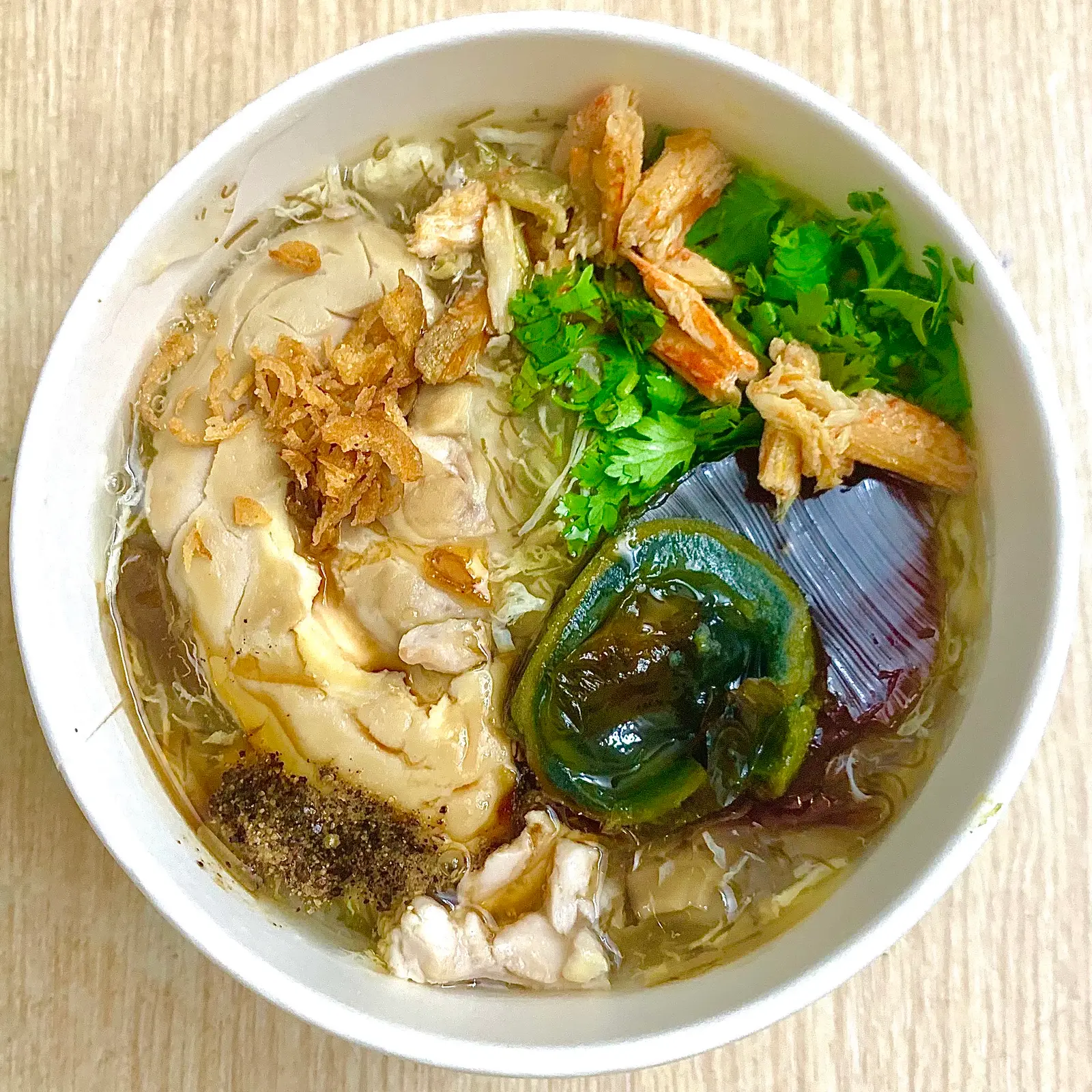 Hình ảnh Súp Cua 1/2 Óc Heo + 1/2 Trứng Bắc Thảo