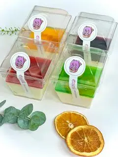 Hình ảnh Pannacotta Dâu Tây