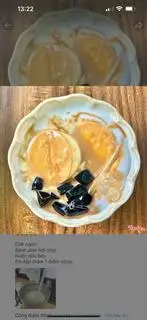 Hình ảnh Bánh Flan Sương Sáo Cốt Dừa