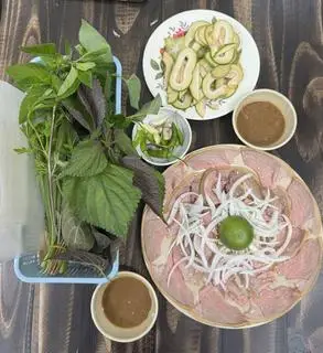 Hình ảnh Bê thui cuốn rau rừng - Combo đại tiệc (8-10 người)