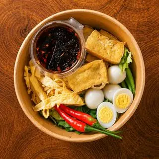 Hình ảnh Bún Nước Tương Đậu Hũ Trứng 2 Loại