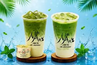 Hình ảnh Matcha sữa gấu - matcha latte