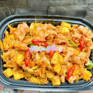 Hình ảnh Chân Gà Sốt Thái LỚN (Rút Xương) + Tặng Chai Sâm 
