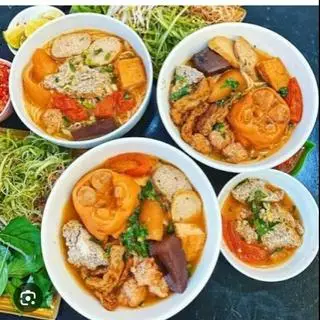 Hình ảnh combo2.2 bún riêu gio chả cua ốc+(2 trà chanh size m)