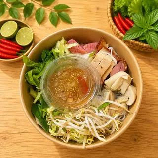 Hình ảnh Bún Mắm Nêm x Heo Quay