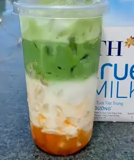Hình ảnh Matcha latte đào size L