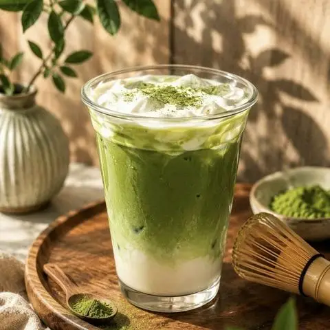Hình ảnh Matcha kem muối 500ml