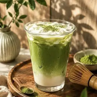 Hình ảnh Matcha kem muối 500ml