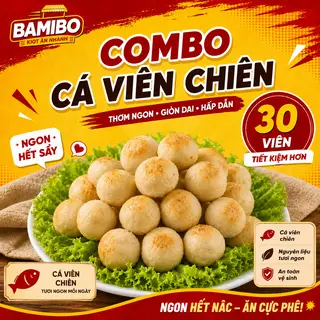 Hình ảnh Combo Cá Viên Chiên - 30 Viên