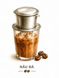 Hình ảnh Phin Sữa Đá