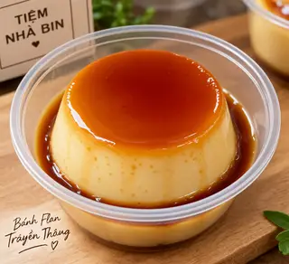 Hình ảnh Bánh flan truyền thống
