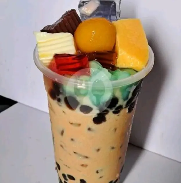 Hình ảnh Trà Sữa Truyền Thống  FullTopping (Size L)