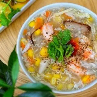 Hình ảnh phần súp cua 