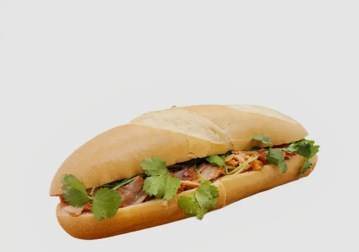Hình ảnh Bánh mì pate ruốc đặc biệt