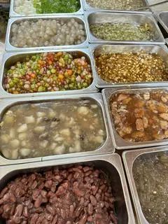 Hình ảnh Chè mix sương sa - đậu đỏ