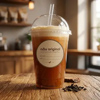 Hình ảnh Ô long Milk Tea (Trà sữa ô long rang)