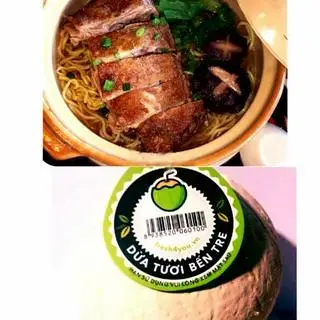 Hình ảnh Combo 5: Mì vịt tiềm phần+ Dừa xiêm