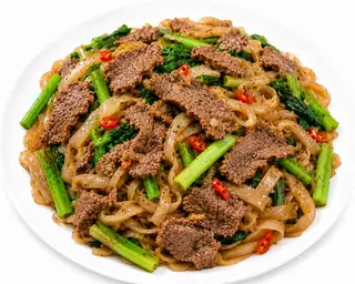 Hình ảnh Hủ tiếu xào bò