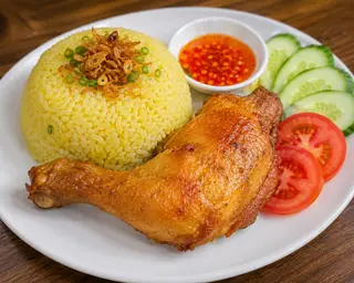 Hình ảnh Cơm Gà xôi mỡ