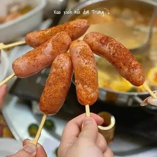 Hình ảnh Lạp xưởng nướng đá