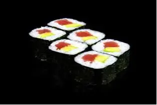 Hình ảnh Cơm cuộn cá ngừ và bơ