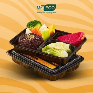 Hình ảnh Cơm gạo lứt rau củ vegan