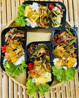 Hình ảnh Cơm thập cẩm chay 