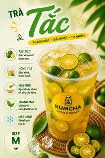 Hình ảnh Trà sốt tắc mật ong