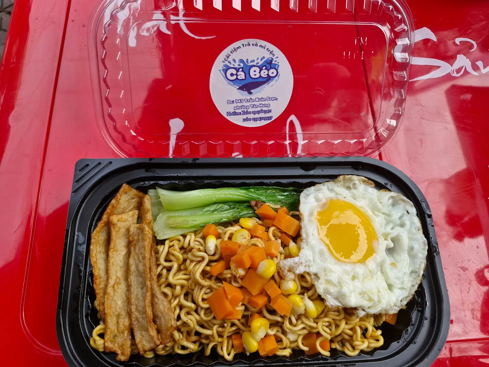 Hình ảnh Mì trộn Indomie trứng