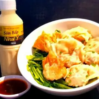 Hình ảnh Combo 2: Hoành thánh nước lèo+Chai Sữa