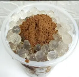 Hình ảnh sữa chua chân châu cacao