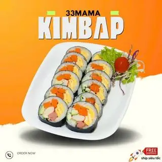 Hình ảnh Kimbap gà sốt teriyaki