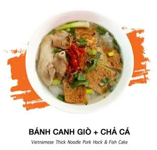 Hình ảnh Bánh canh 2 món giò - chả cá
