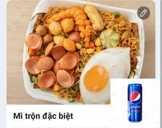 Hình ảnh Combo Mì Trộn Đặc Biệt + Pepsi