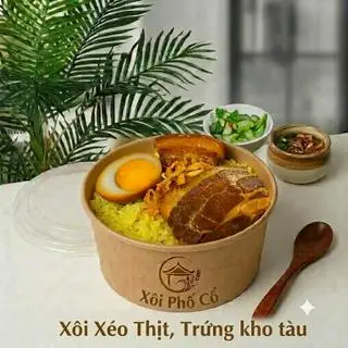 Hình ảnh Xôi Xéo Thịt, Trứng kho tàu