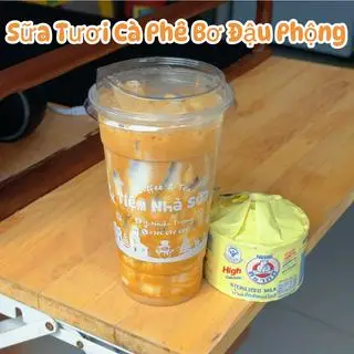 Hình ảnh Sữa Tươi Cà Phê Bơ Đậu Phộng 