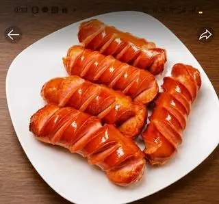 Hình ảnh xúc xích chiên