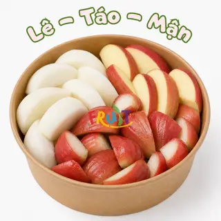 Hình ảnh Hộp lê táo mận - 500gr