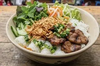 Hình ảnh Bánh hỏi Thịt Nướng (chỉ có thịt)